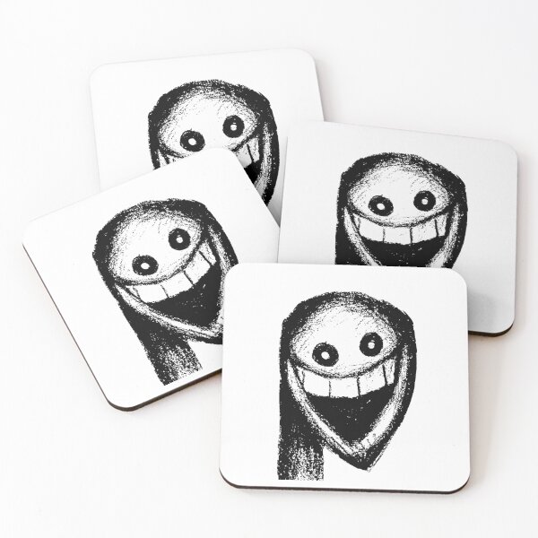 Item preview, horror sticker smiling designed and sold by Earlrose.