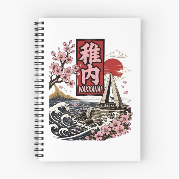 Item preview, Wakkanai Japan Vintage Travel Tourism designed and sold by TravelersGems.