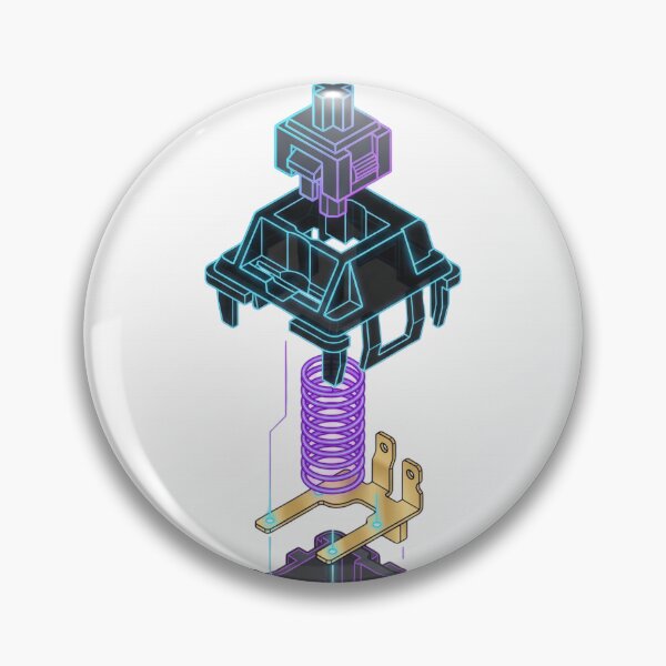 Item preview, Powered By Thock Mechanical Keyboard Tech Schematic designed and sold by PANCOSS.