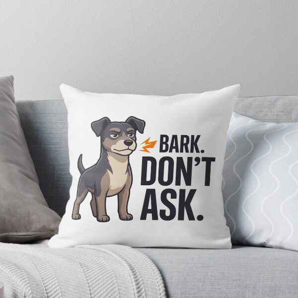 Item preview, Bark Don’t Ask Funny Dog T-Shirt | Sassy Dog Lover Shirt | Dog Owner Gift designed and sold by VIBECANVASSHOP .