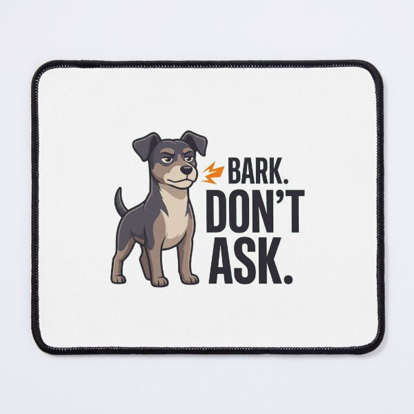 Item preview, Bark Don’t Ask Funny Dog T-Shirt | Sassy Dog Lover Shirt | Dog Owner Gift designed and sold by VIBECANVASSHOP .