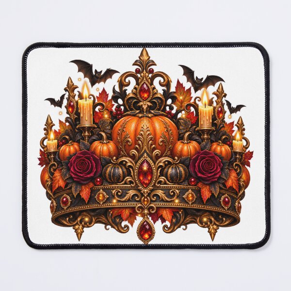 Item preview, Gilded Pumpkin Majesty – Gothic Halloween designed and sold by Clothes With Smiling Animals Walt Gral.