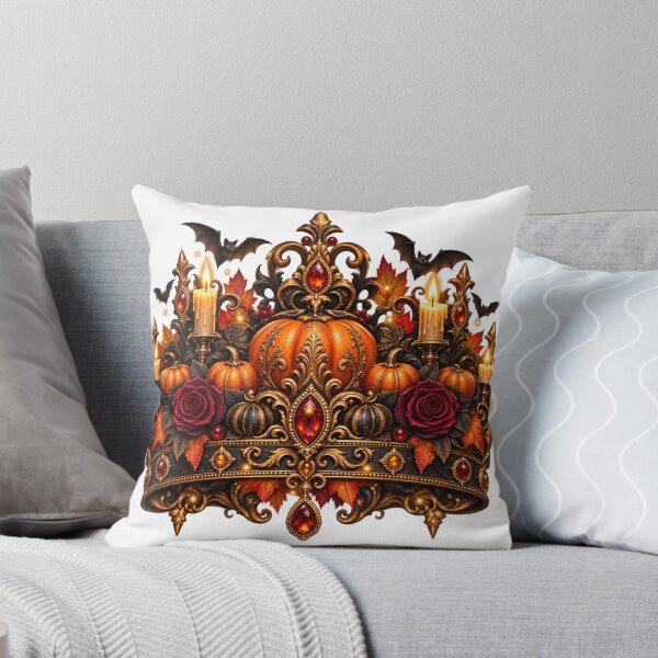 Item preview, Gilded Pumpkin Majesty – Gothic Halloween designed and sold by Clothes With Smiling Animals Walt Gral.