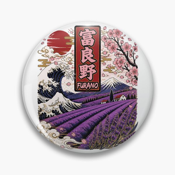 Item preview, Furano Japan Vintage Travel Tourism designed and sold by TravelersGems.