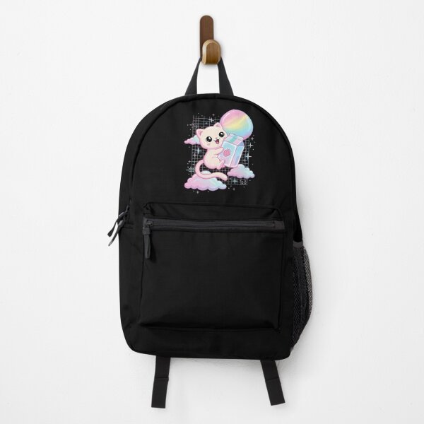 Item preview, Vaporwave Cat Strawberry Milk Aesthetic Japanese designed and sold by Hedoraxe.