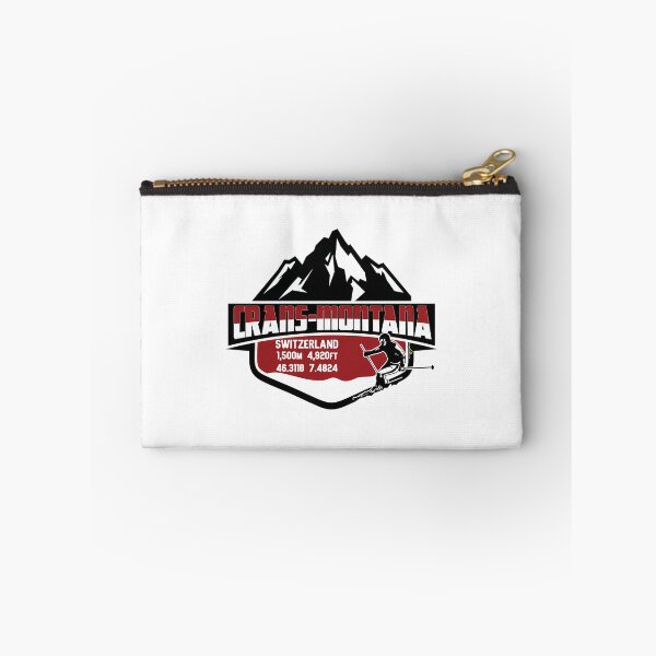 Item preview, Crans-Montana Ski Switzerland Skiing Alps Sticker T-Shirt 02 designed and sold by flamesnejme.