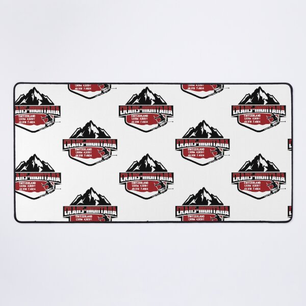 Item preview, Crans-Montana Ski Switzerland Skiing Alps Sticker T-Shirt 02 designed and sold by flamesnejme.