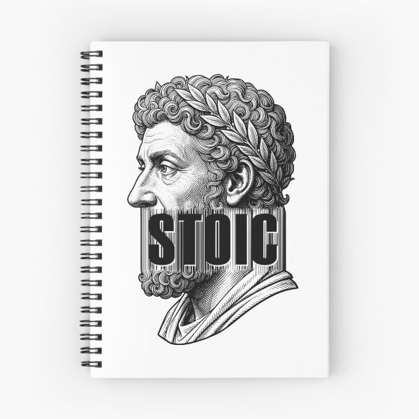 Item preview, Marcus Aurelius Stoic Philosophy Barcode Philosopher designed and sold by GrandeDuc.