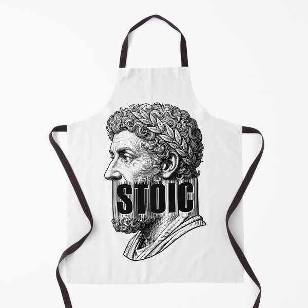 Item preview, Marcus Aurelius Stoic Philosophy Barcode Philosopher designed and sold by GrandeDuc.