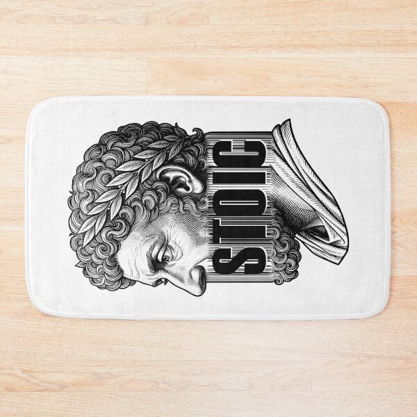 Item preview, Marcus Aurelius Stoic Philosophy Barcode Philosopher designed and sold by GrandeDuc.
