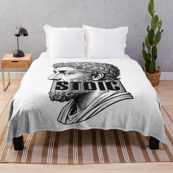 Item preview, Marcus Aurelius Stoic Philosophy Barcode Philosopher designed and sold by GrandeDuc.