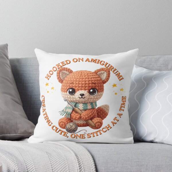 Item preview, Hooked On Amigurumi - Cute Crochet Fox designed and sold by BikTee.