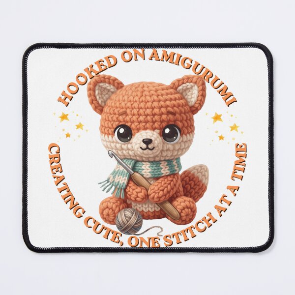 Item preview, Hooked On Amigurumi - Cute Crochet Fox designed and sold by BikTee.