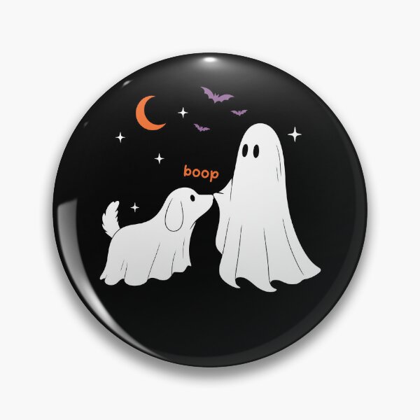 Item preview, Halloween Ghost Boop Dog Funny designed and sold by Hedoraxe.