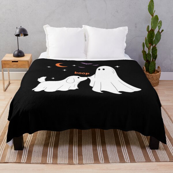 Item preview, Halloween Ghost Boop Dog Funny designed and sold by Hedoraxe.