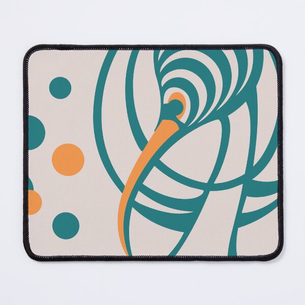 Item preview, Same Frequency - Teal Spiral Abstract Art designed and sold by photossmirnov.