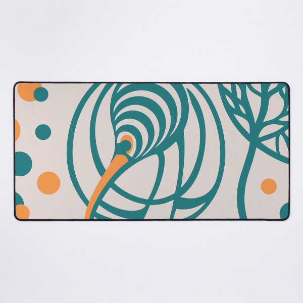 Item preview, Same Frequency - Teal Spiral Abstract Art designed and sold by photossmirnov.
