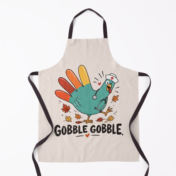 Item preview, Funny Turkey Nurse, Thanksgiving Nursing, Nursing Assistant, Nurse Student, Cute Turkey Day, Healthcare Gift designed and sold by Quiajia.