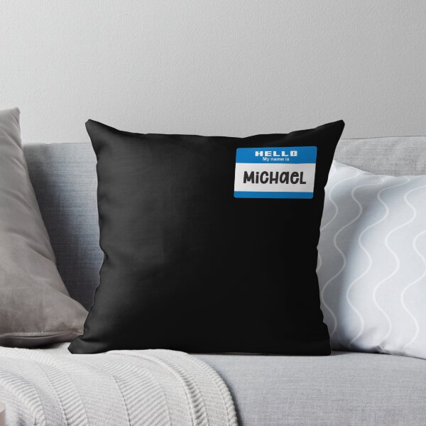 Item preview, Hello My Name is Michael - Red Name Tag 2 designed and sold by Vector-Artist.