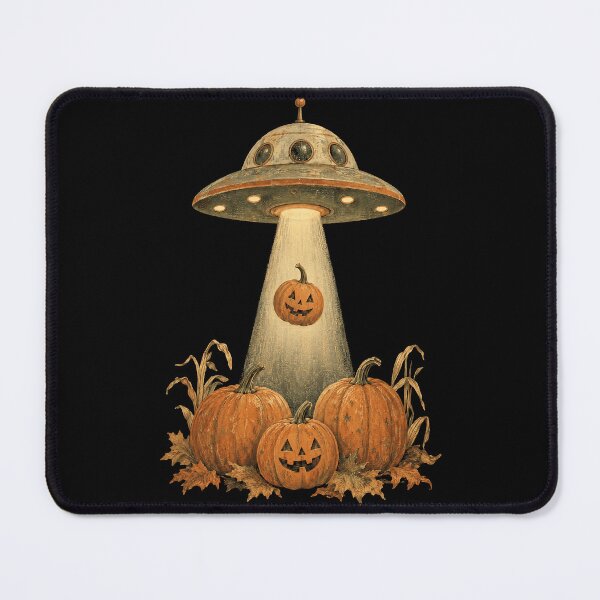 Item preview, UFO Abducting a Little Pumpkin designed and sold by SignumShop.