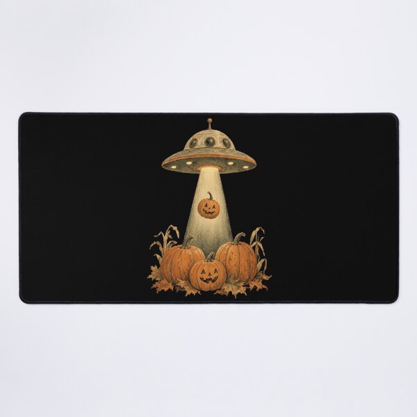 Item preview, UFO Abducting a Little Pumpkin designed and sold by SignumShop.