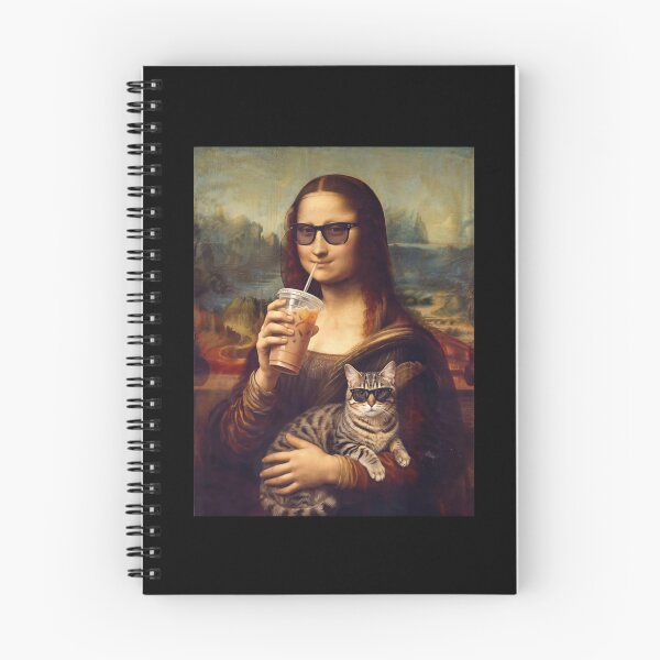 Item preview, Mona Lisa Holding Cat Funny Meme designed and sold by Hedoraxe.