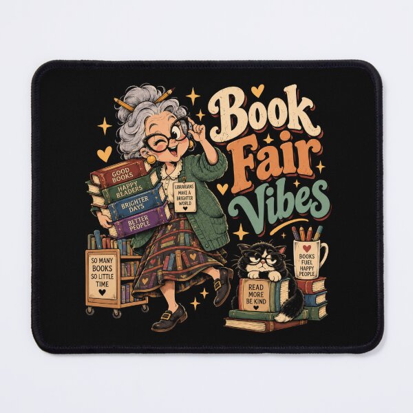 Item preview, Book Fair Vibes designed and sold by TheEndDesign.