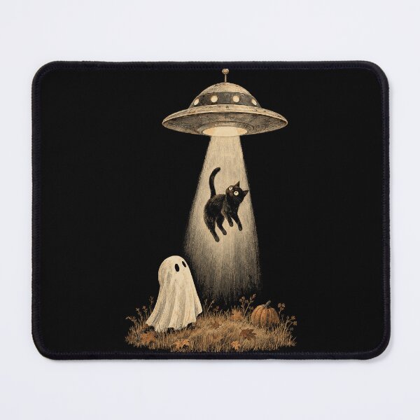 Item preview, Ghost and the Abducted Black Cat designed and sold by SignumShop.