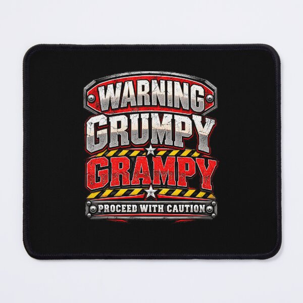 Item preview, Warning Grumpy Grampy Funny Grandfather Humor designed and sold by Mataamolmawalo.