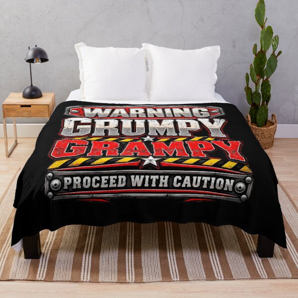 Item preview, Warning Grumpy Grampy Funny Grandfather Humor designed and sold by Mataamolmawalo.