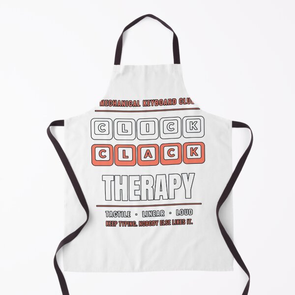 Item preview, Mechanical Keyboard Club Click Clack Therapy designed and sold by PeaksAndPrints.