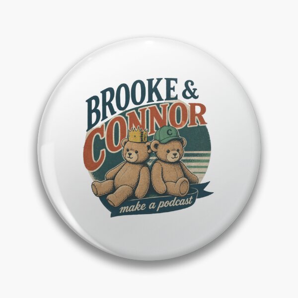 Item preview, brooke and connor make a podcast designed and sold by Fryeal Berik.