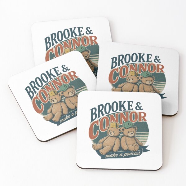 Item preview, brooke and connor make a podcast designed and sold by Fryeal Berik.