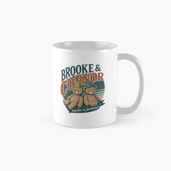 Item preview, brooke and connor make a podcast designed and sold by Fryeal Berik.