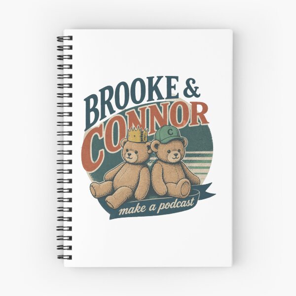 Item preview, brooke and connor make a podcast designed and sold by Fryeal Berik.