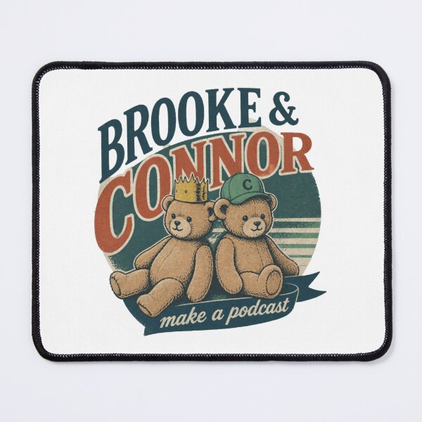 Item preview, brooke and connor make a podcast designed and sold by Fryeal Berik.