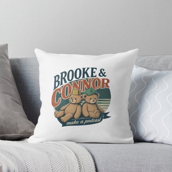 Item preview, brooke and connor make a podcast designed and sold by Fryeal Berik.