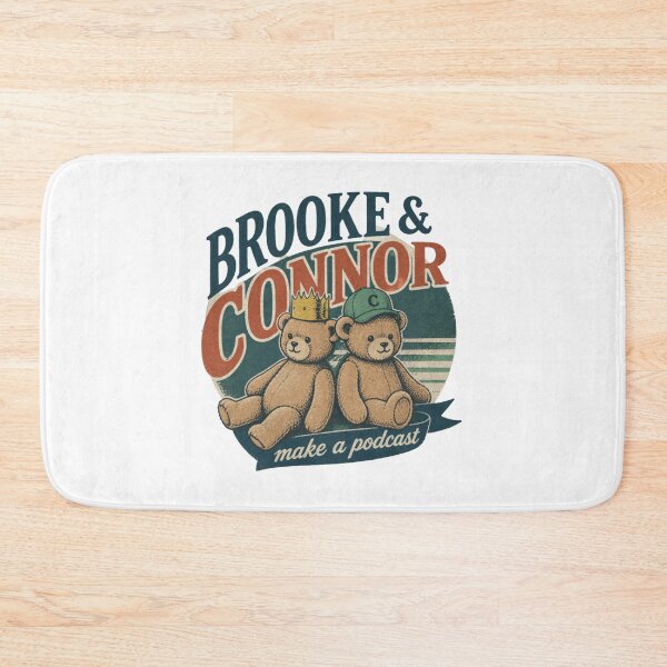 Item preview, brooke and connor make a podcast designed and sold by Fryeal Berik.