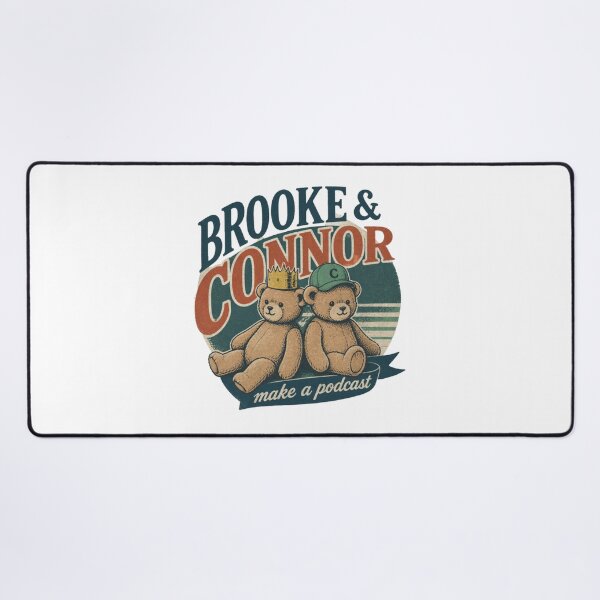 Item preview, brooke and connor make a podcast designed and sold by Fryeal Berik.