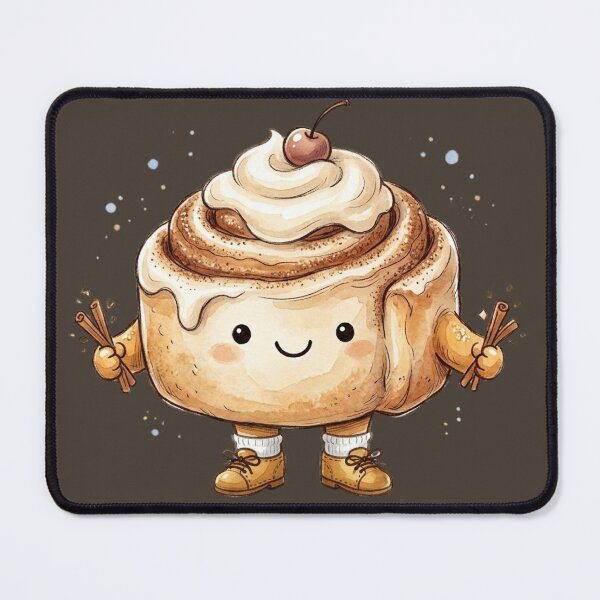 Item preview, Cute Cinnamon roll / Fall Aesthetic / Thanksgiving Best Selling / Fall Decors / Decorations/ Pillow Cases, Blankets , Socks Phone Case Mug designed and sold by TeenLake.