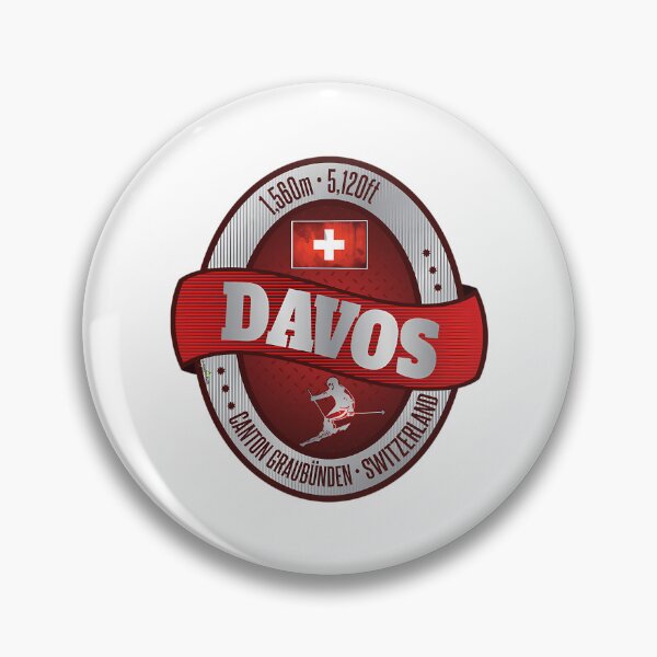 Item preview, Davos Ski Switzerland Skiing Alps Sticker T-Shirt 02 designed and sold by flamesnejme.