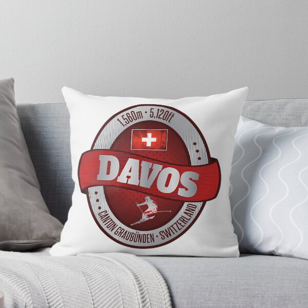 Item preview, Davos Ski Switzerland Skiing Alps Sticker T-Shirt 02 designed and sold by flamesnejme.