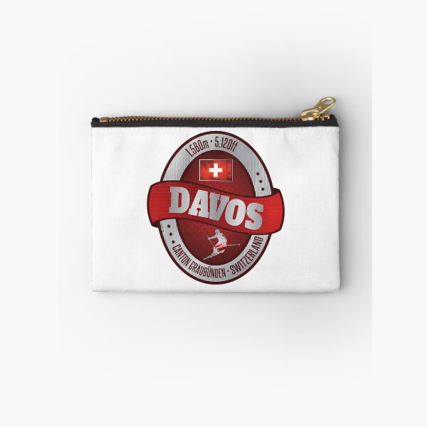 Item preview, Davos Ski Switzerland Skiing Alps Sticker T-Shirt 02 designed and sold by flamesnejme.