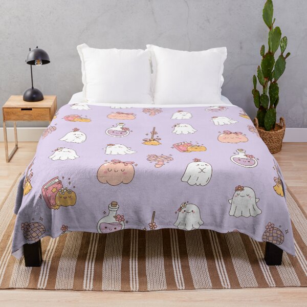 Item preview, Cute Pastel Witchy Ghost Pattern | Pastel Goth & Cottagecore Halloween designed and sold by MiaBellaGirl.