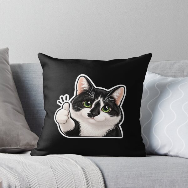 Item preview, Everything's Fine Cat designed and sold by SnarkyPelican.