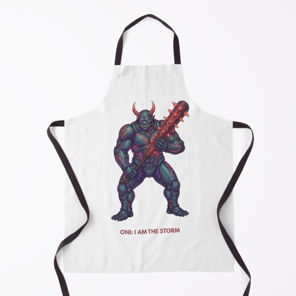 Item preview, Oni: I Am the Storm — Cyber Yokai Demon designed and sold by CalmFrameArt.