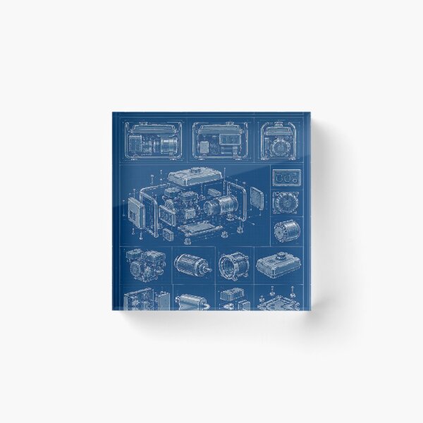 Item preview, Power Grid Blueprint designed and sold by AbstractAnom.