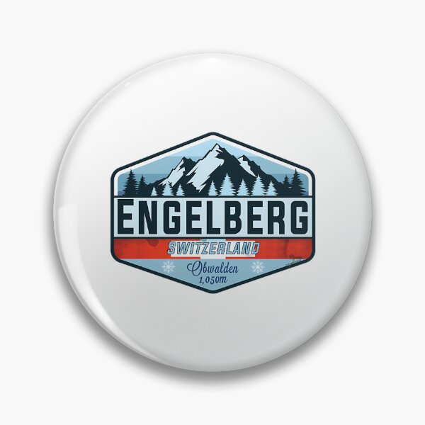 Item preview, Engelberg Ski Switzerland Skiing Alps Sticker T-Shirt 01 designed and sold by flamesnejme.