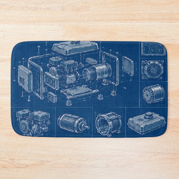 Item preview, Power Grid Blueprint designed and sold by AbstractAnom.