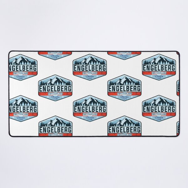 Item preview, Engelberg Ski Switzerland Skiing Alps Sticker T-Shirt 01 designed and sold by flamesnejme.